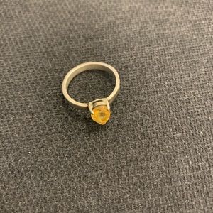 November birthstone ring